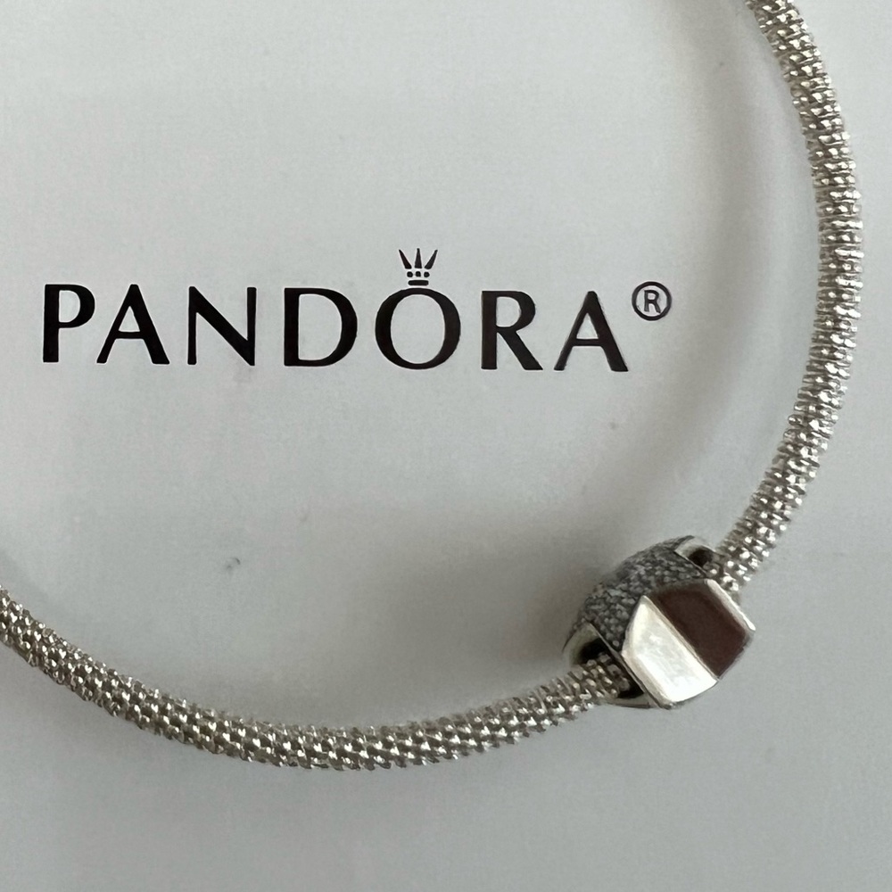 COPY - Pandora Wishing Star Clear CZ Charm - Picture 2 of 6